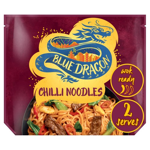 BLUE DRAGON CHILLI WOK READY NOODLES 300G