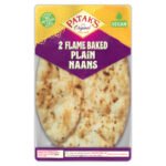 PATAK'S THE ORIGINAL FLAME BAKED PLAIN NAANS 2S