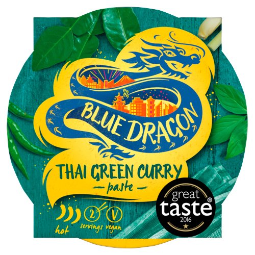 BLUE DRAGON THAI GREEN CURRY PASTE POT 50G