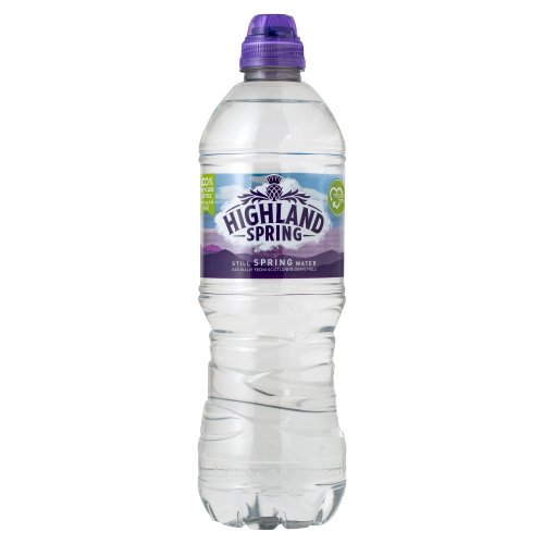 HIGHLAND SPRING STILL WATER SPORTS CAP ECO BOTTLE 750ML