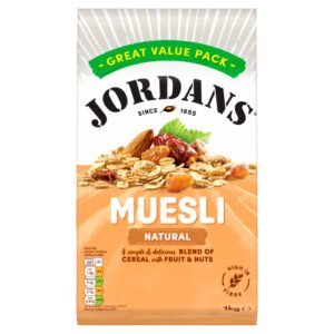 JORDANS NATURAL MUESLI BREAKFAST CEREAL 1KG