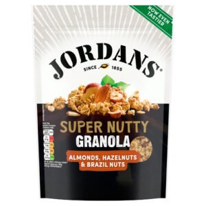 JORDANS SUPER NUTTY GRANOLA BREAKFAST CEREAL 500G