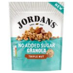 JORDANS TRIPLE NUT NO ADDED SUGAR GRANOLA 425G