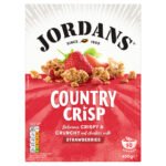 JORDANS COUNTRY CRISP SUN-RIPE STRAWBERRY BREAKFAST CEREAL 450G