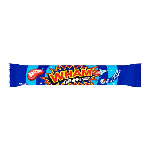 BARRATT WHAM CHEW BAR 25G