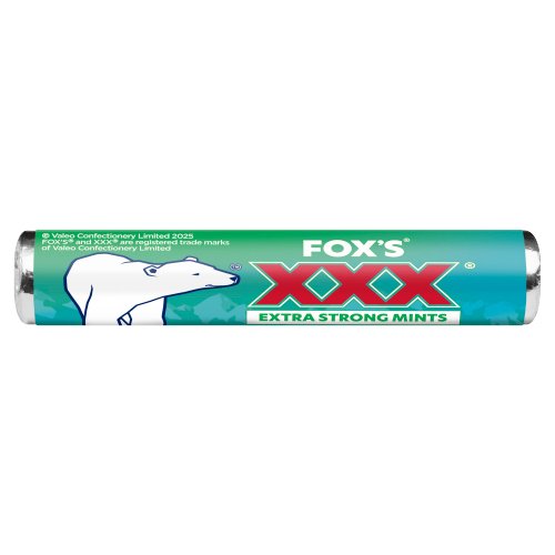 XXX PEPPERMINT ROLLS 36X 40.5G