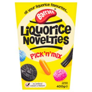 BARRATT LIQUORICE NOVELTIES PICK 'N' MIX BOX 400G