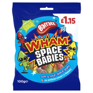 BARRATT WHAM SPACE BABIES PMP £1.15 100G
