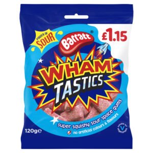 BARRATT WHAMTASTIC PMP £1.15 120G