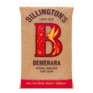 BILLINGTON'S DEMERARA NATURAL UNREFINED CANE SUGAR 3KG