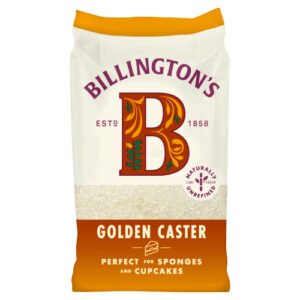 BILLINGTON'S GOLDEN CASTER NATURAL UNREFINED CANE SUGAR 1KG