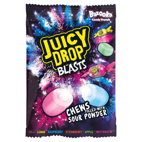 BAZOOKA JUICY DROP BLASTS 140G