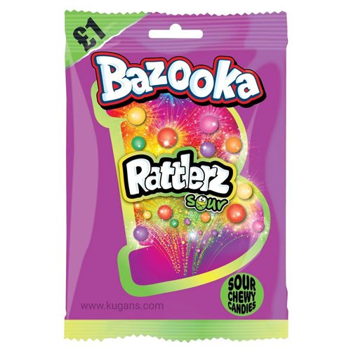 BAZOOKA RATTLERZ SOUR PMP £1.00 100G