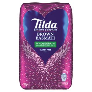 TILDA WHOLEGRAIN BASMATI RICE 500G