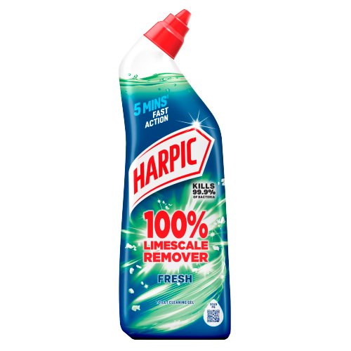 HARPIC LIMESCALE REMOVER TOILET CLEANER GEL FRESH SCENT 750ML