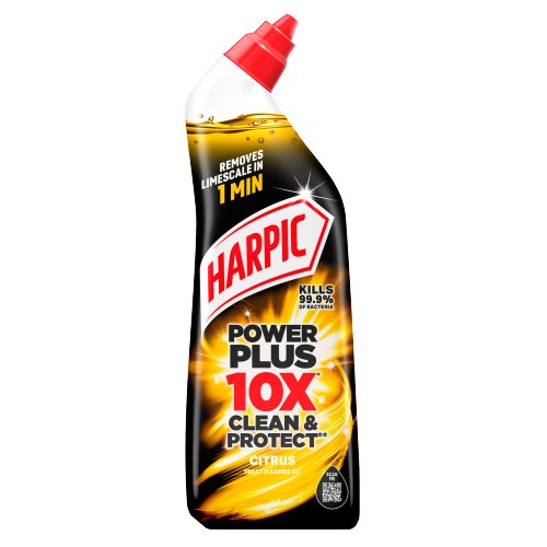 HARPIC LIQUID POWER PLUS TOILET CLEANER CITRUS 750ML