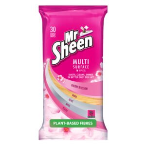 MR.SHEEN CHERRY BLOSSOM WIPES 30S