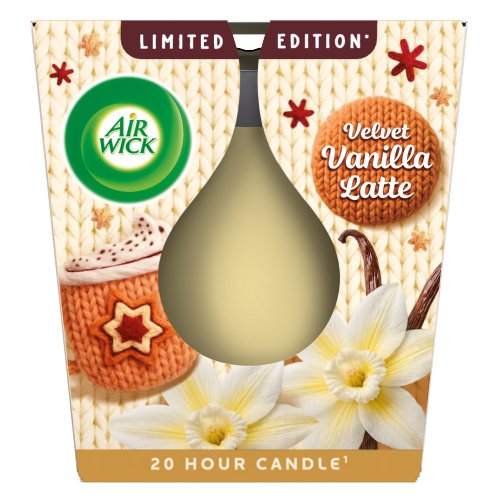 AIRWICK FROSTY CANDLE VANILLA 105G
