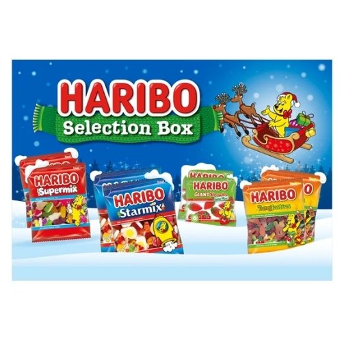 HARIBO SELECTION BOX 182G-XMAS
