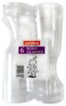 CAROLINE PLASTIC WINE GLASSES 6PACK