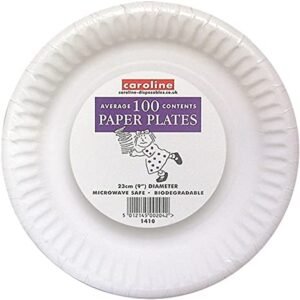 CAROLINE 23CM PLATES 30PACK