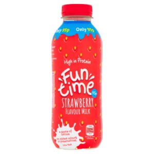 FUNTIME STRAWBERRY MILK PMP 95P 500ML