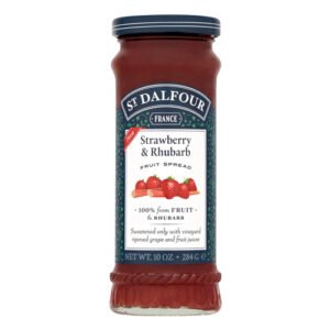 ST.DALFOUR STRAWBERRY & RHUBARB FRUIT SPREAD 284G