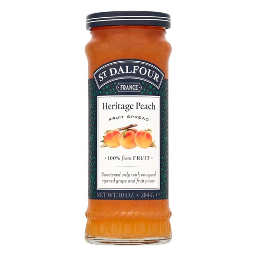 ST.DALFOUR HERITAGE PEACH FRUIT SPREAD 284G