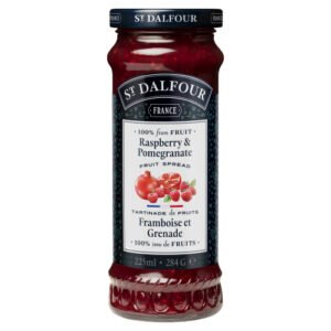 ST.DALFOUR RASPBERRY & POMEGRANATE FRUIT SPREAD 284G