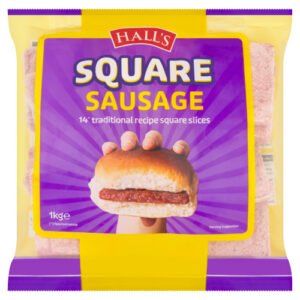 HALLS SQUARE SAUSAGE 1G
