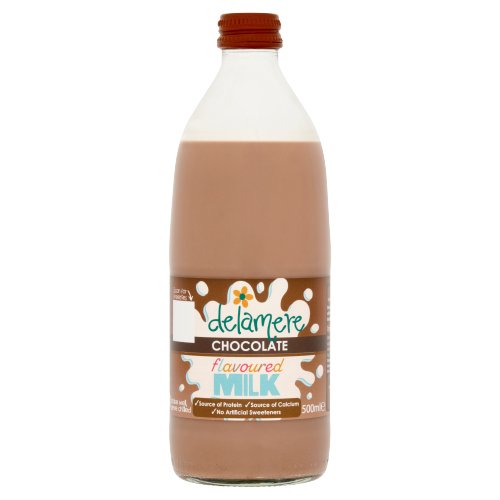 DELAMERE CHOCOLATE FLAV MILK 500ML