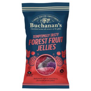BUCHANAN'S FOREST FRUIT JELLIES 140G