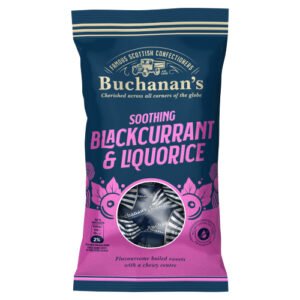 BUCHANAN'S BLACKCURRANT & LIQUORICE 140G
