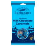 BUCHANAN'S LUXURIOUSLY SMOOTH MILK CHOCOLATE CARAMELS 110G