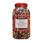 BUCHANAN'S JARS LIQUORICE TOFFEES 2.25KG