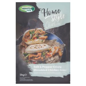 MEADOWVALE SALT & PEPPER SHREDDED CHICKEN BREAST 1KG