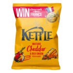 KETTLE MATURE CHEDDAR & RED ONIONCRISPS 40G
