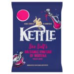 KETTLE SEA SALT & BALSAMIC VINEGAR OF MODENA CRISPS PMP £1.29 80G