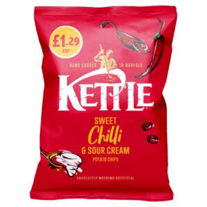 KETTLE SWEET CHILLI CRISPS PMP £1.29 80G