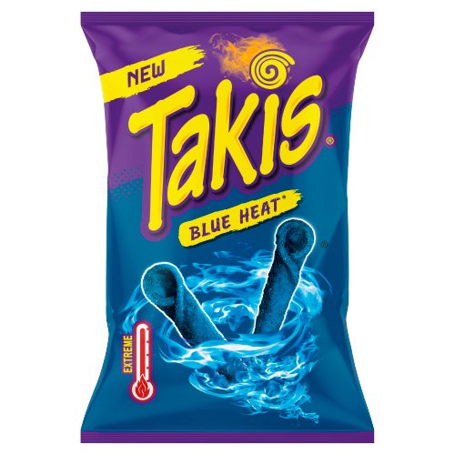 TAKIS BLUE HEAT CHILLI & LIME FLAVOUR CORN 180G