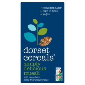DORSET SIMPLY DELICIOUS MUESLI NAS BREAKFAST CEREAL 650G