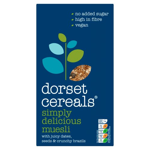 DORSET SIMPLY DELICIOUS MUESLI NAS BREAKFAST CEREAL 650G