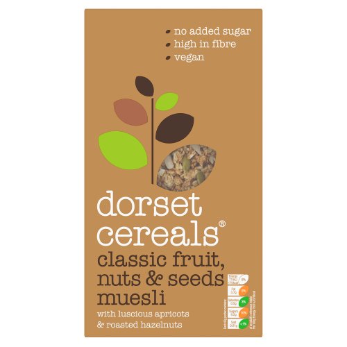 DORSET CEREALS CLASSIC FRUIT, NUTS & SEEDS MUESLI 600G