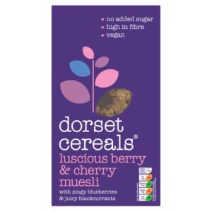 DORSET CEREALS LUSCIOUS BERRY & CHERRY MUESLI 600G