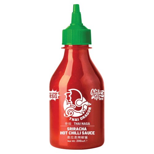 THAI DRAGON SRIRACHA HOT CHILLI SAUCE 200ML