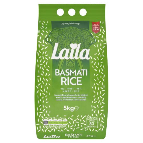 LAILA BASMATI RICE 5KG