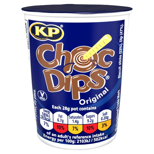 KP CHOC DIPS ORIGINAL SINGLES 28G