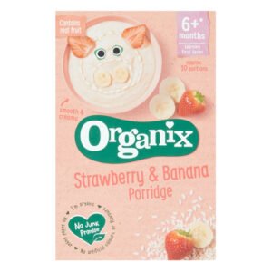 ORGANIX STRAWBERRY & BANANA PORRIDGE 6+ MONTHS 120G