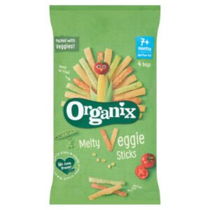 ORGANIX MELTY VEGGIE STICKS ORGANIC 7+ MONTHS 4PK 15G