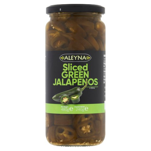 ALEYNA GREEN JALAPENO PEPPERS 480G